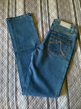 Mifresia Stretch Straight Leg Jeans